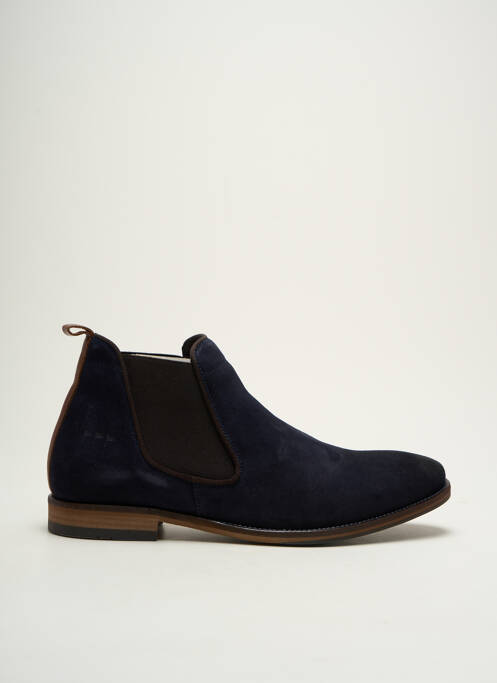 Bottines/Boots bleu COTEMER pour homme