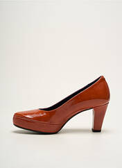 Escarpins orange DORKING pour femme seconde vue