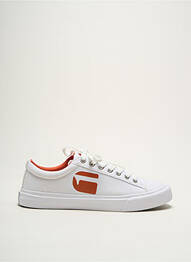 Baskets bout rond bout rond blanc G STAR homme