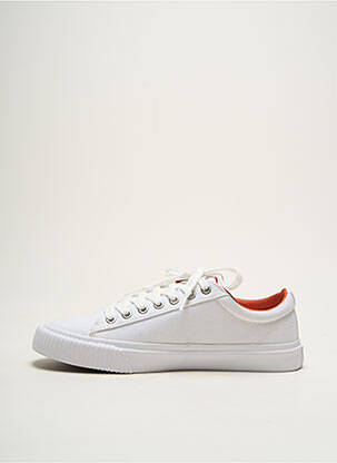 Baskets bout rond bout rond blanc G STAR homme