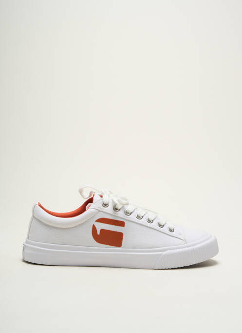 Baskets blanc G STAR pour homme