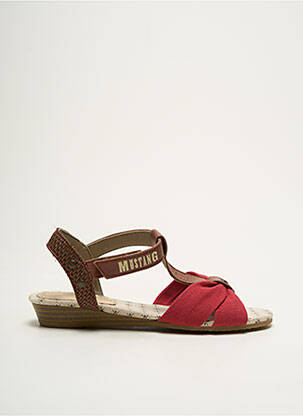 Sandales/nu pieds fermeture scratch bout ouvert violet MUSTANG fille