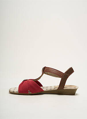 Sandales/nu pieds fermeture scratch bout ouvert violet MUSTANG fille