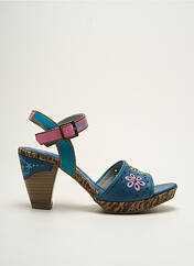 Sandales/Nu pieds bleu MUSTANG pour femme seconde vue