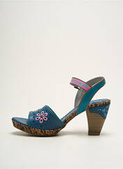 Sandales/Nu pieds bleu MUSTANG pour femme seconde vue