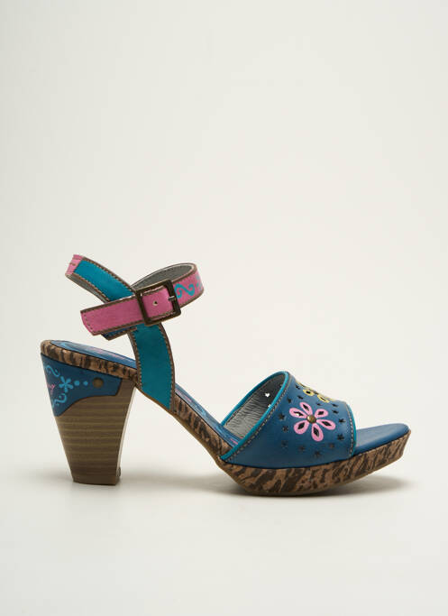 Sandales/Nu pieds bleu MUSTANG pour femme