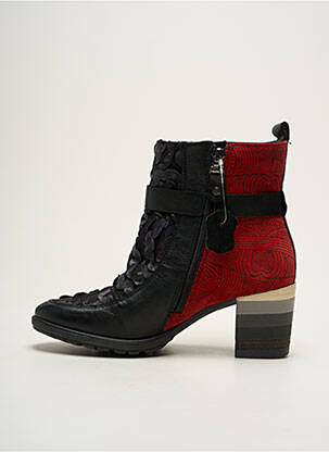 Bottines/boots matière lisse talon de 4 à 6cm rouge MACIEJKA OBUWIE femme