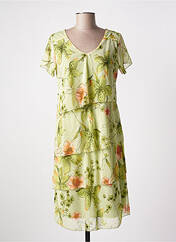 Robe mi-longue vert MULTIPLES pour femme seconde vue
