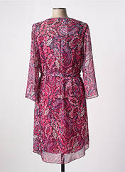 Robe mi-longue rose MULTIPLES pour femme seconde vue