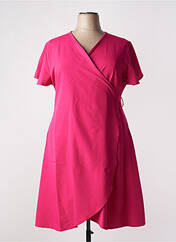 Robe mi-longue rose fonce MULTIPLES pour femme seconde vue