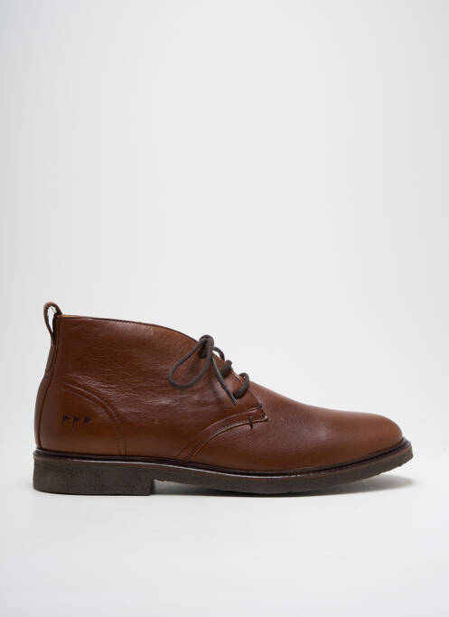 Bottines/Boots marron COTEMER pour homme