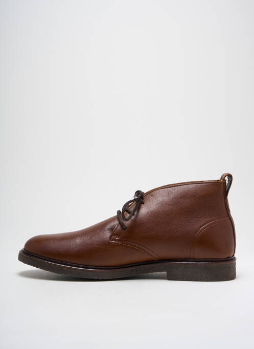 Bottines/Boots marron COTEMER pour homme