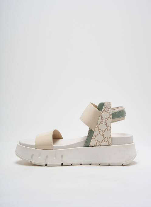 Sandales/Nu pieds beige NERO GIARDINI pour femme