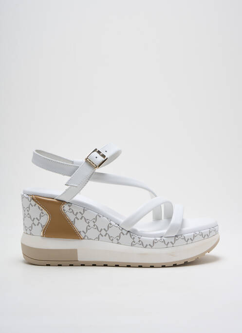 Sandales/Nu pieds blanc NERO GIARDINI pour femme