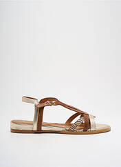 Sandales/Nu pieds marron O & S pour femme seconde vue