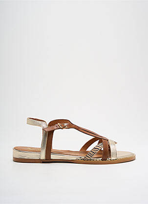 Sandales/Nu pieds marron O & S pour femme