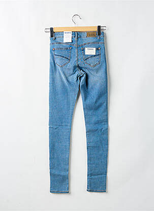 Jeans coupe slim stretch taille ajustable bleu GARCIA fille