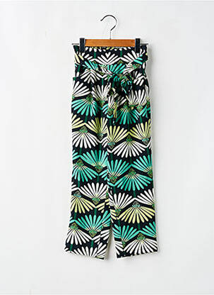 Pantalon large poches taille élastique noir MINI MOLLY fille