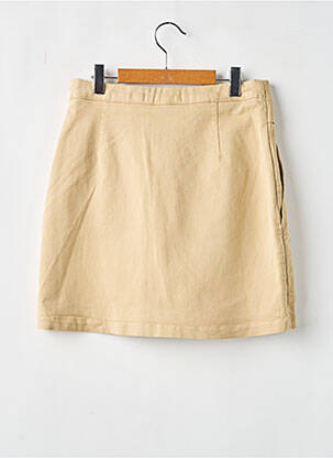 Jupe courte poches beige YAYA femme