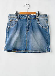 Jupe mi-longue taille normale bleu GARCIA fille