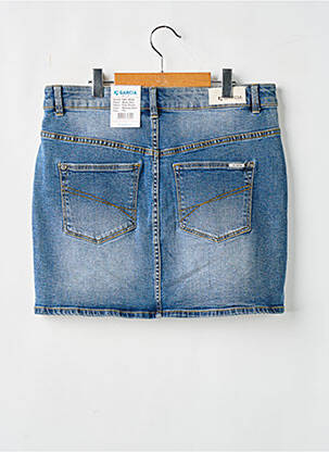Jupe mi-longue maille semi-opaque bleu GARCIA fille