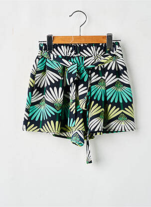 Short poches taille élastique noir MINI MOLLY fille