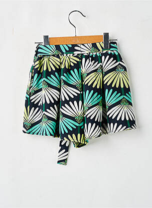 Short poches taille élastique noir MINI MOLLY fille