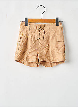 Short fermeture liens à nouer taille ajustable marron MAYORAL fille