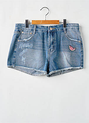 Short stretch taille ajustable bleu MINI MOLLY fille