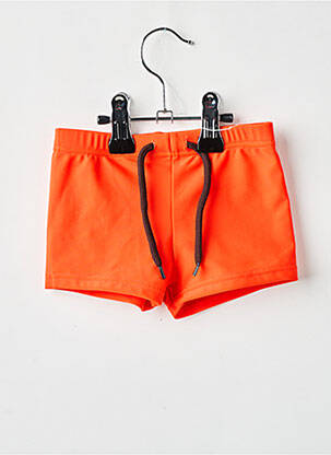 Short de bain orange DOS TORTUGAS pour garçon