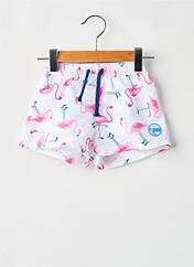 Short de bain rose DOS TORTUGAS pour garçon seconde vue