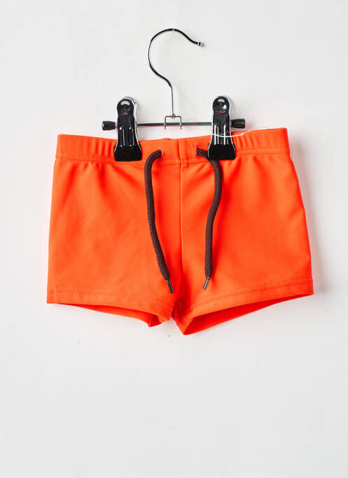 Short de bain orange DOS TORTUGAS pour garçon