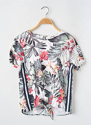 Top manches courtes manches courtes noir GARCIA fille