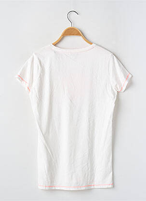T-shirt coupe droite manches courtes blanc PETROL INDUSTRIES fille