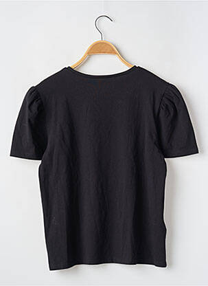 T-shirt coupe droite manches courtes noir MAYORAL fille