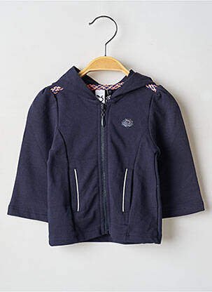 Veste casual poches bleu 3 POMMES fille
