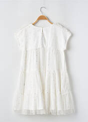 Robe mi-longue blanc MAYORAL pour fille seconde vue