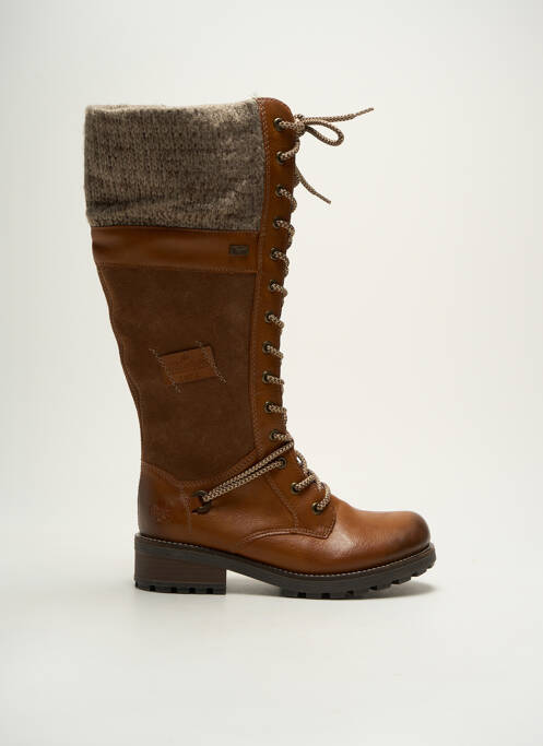 Bottes marron RIEKER pour femme