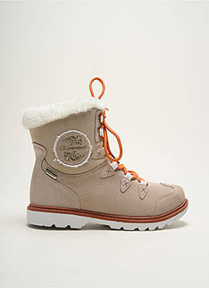 Bottines/Boots beige ELEMENTERRE pour femme