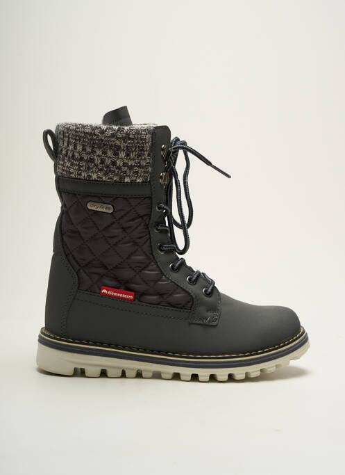 Bottines/Boots gris ELEMENTERRE pour femme