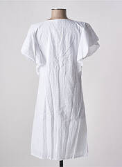 Robe mi-longue blanc MULTIPLES pour femme seconde vue
