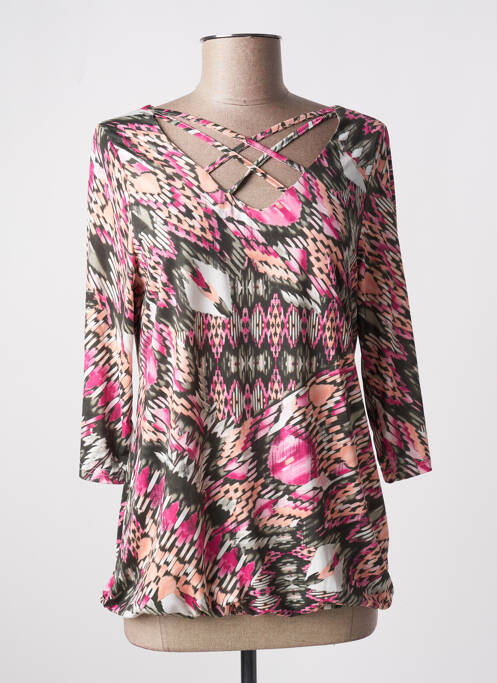 T-shirt rose MULTIPLES pour femme