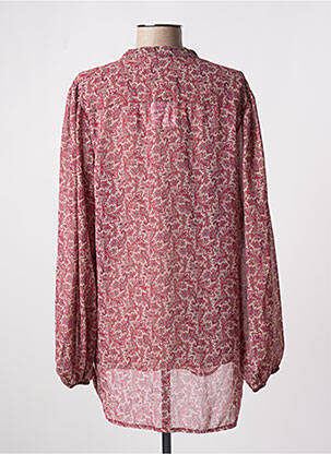 Tunique manches longues légère et transparente rose MULTIPLES femme