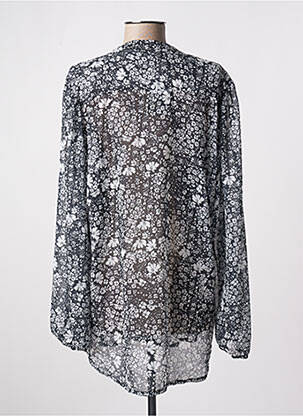 Tunique manches longues légère et transparente noir MULTIPLES femme