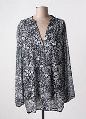 Tunique manches longues noir MULTIPLES pour femme seconde vue
