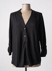 Gilet manches longues noir MULTIPLES pour femme seconde vue