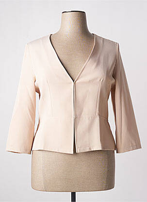 Veste casual coupe cintrée beige MULTIPLES femme
