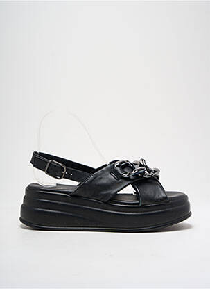 Sandales/nu pieds matière lisse talon de 4 à 6cm noir TAMARIS femme