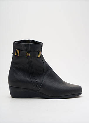 Bottines/boots fourrée talon de 4 à 6cm noir JMG HOUCKE femme