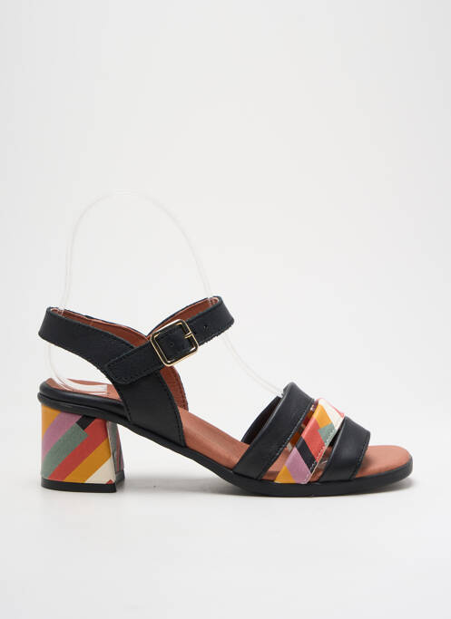 Sandales/Nu pieds noir HIRICA pour femme